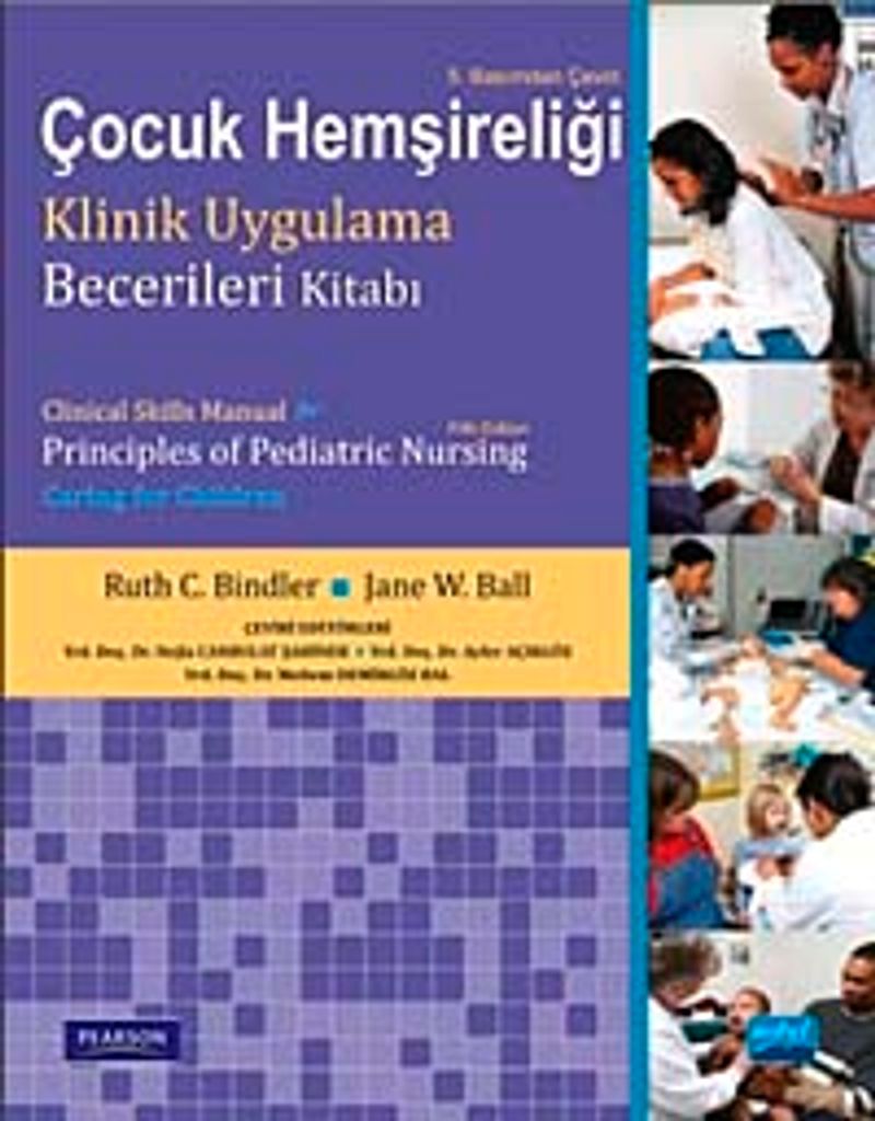 Çocuk Hemşireliği Klinik Uygulama Becerileri Kitabı kitap kapağı