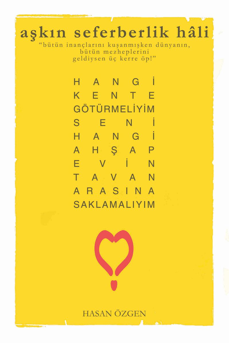 Aşkın Seferberlik Hali kitap kapağı