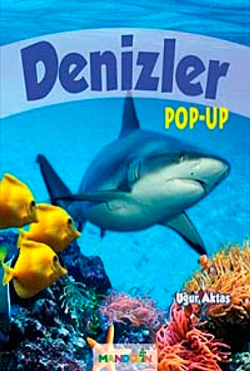 Denizler Pop-Up kitap kapağı