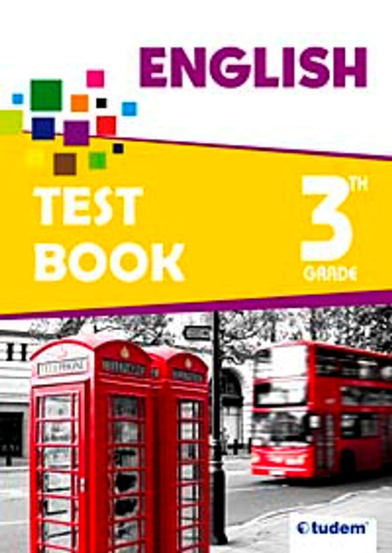 3th Grade English Test Book kitap kapağı