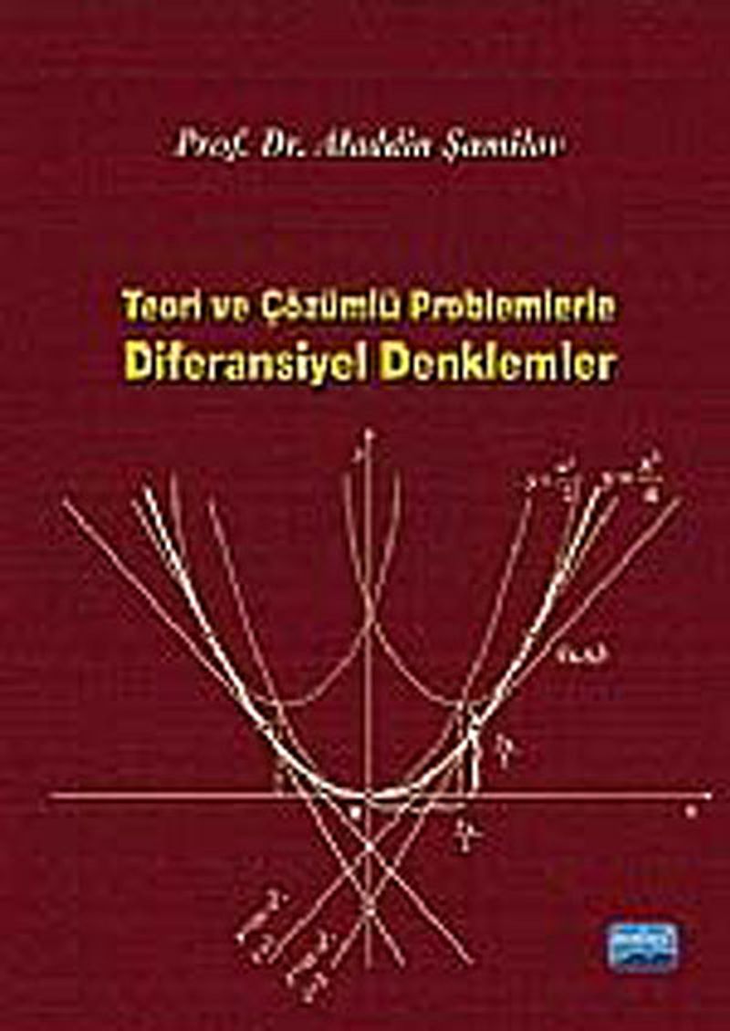 Teori ve Çözümlü Problemlerle Diferansiyel Denklemler kitap kapağı
