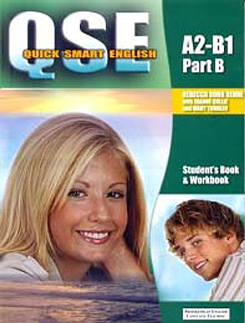 Quick Smart English A2-B1 Part B Student's Book Workbook kitap kapağı