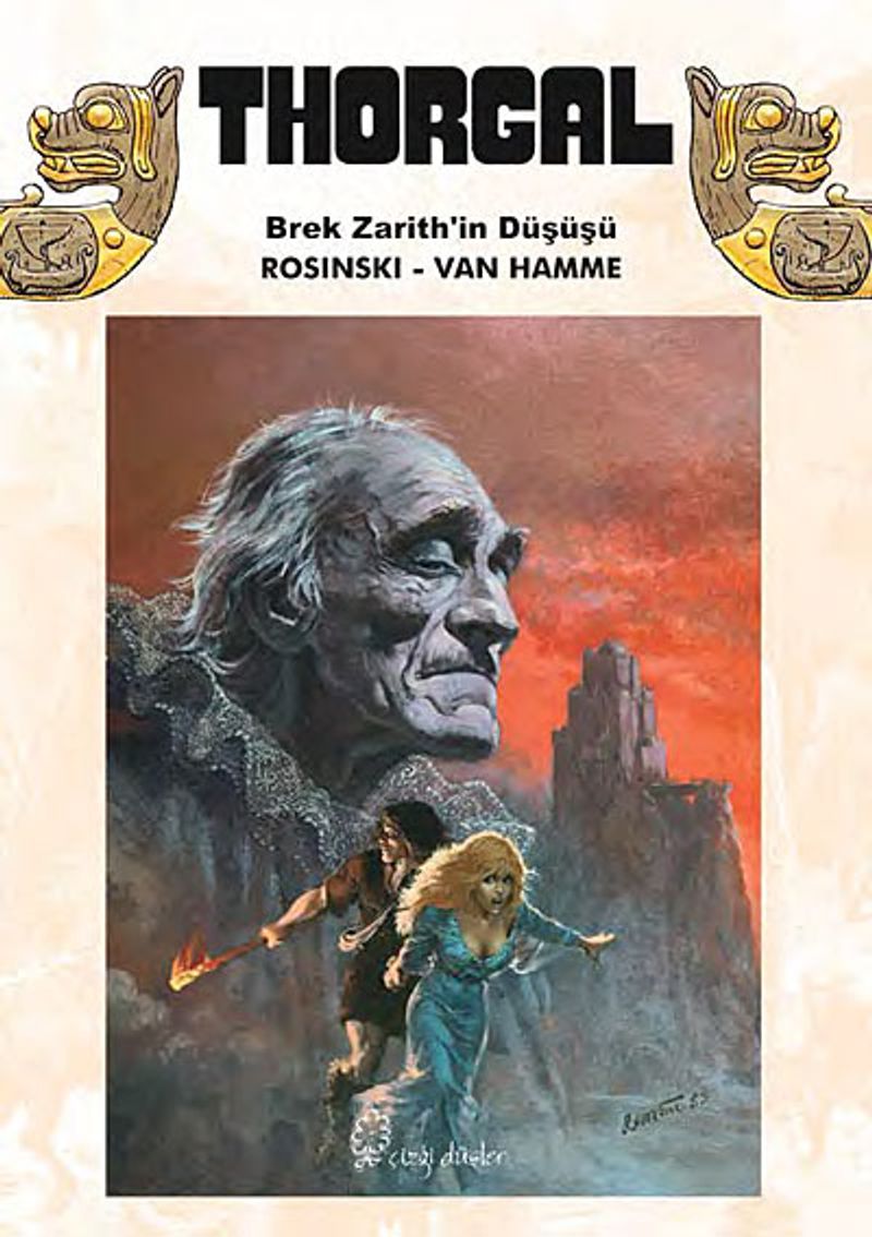 Thorgal - Brek Zarith'in Düşüşü kitap kapağı