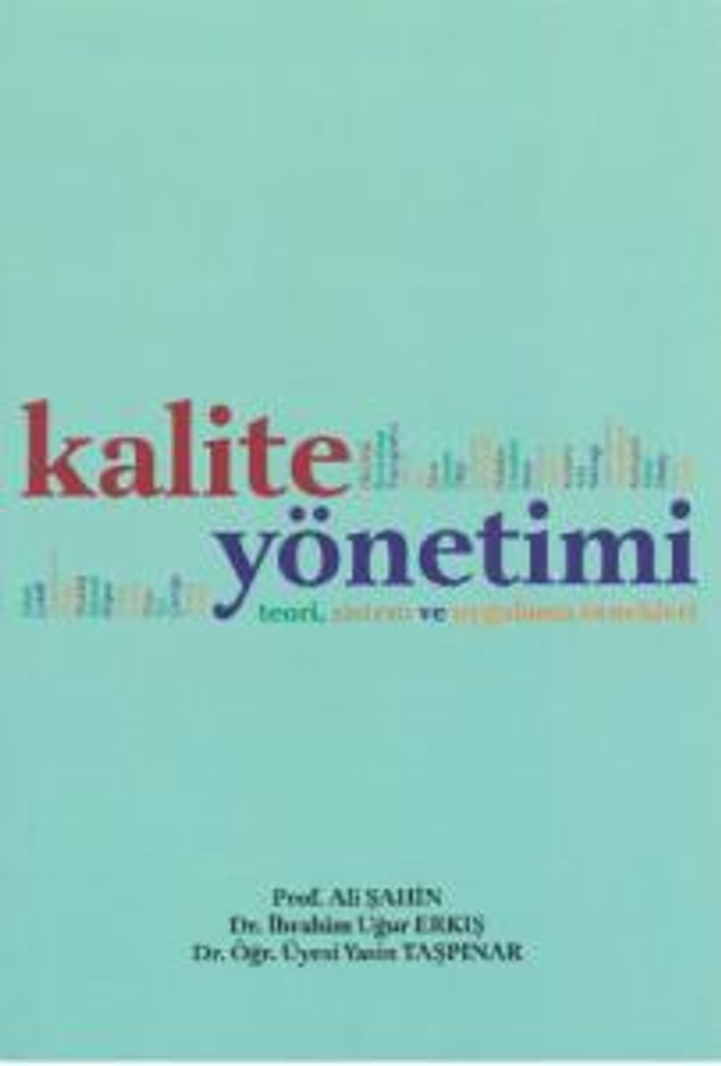 Kalite Yönetimi kitap kapağı
