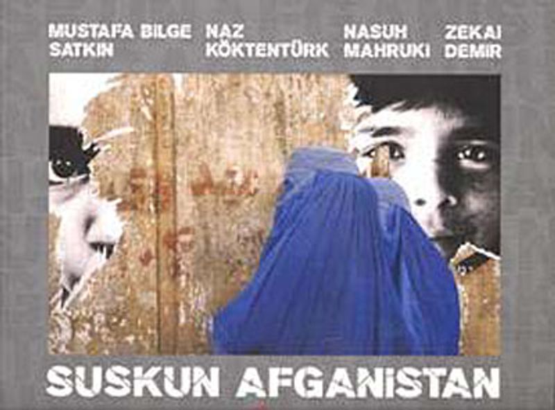 Suskun Afganistan kitap kapağı