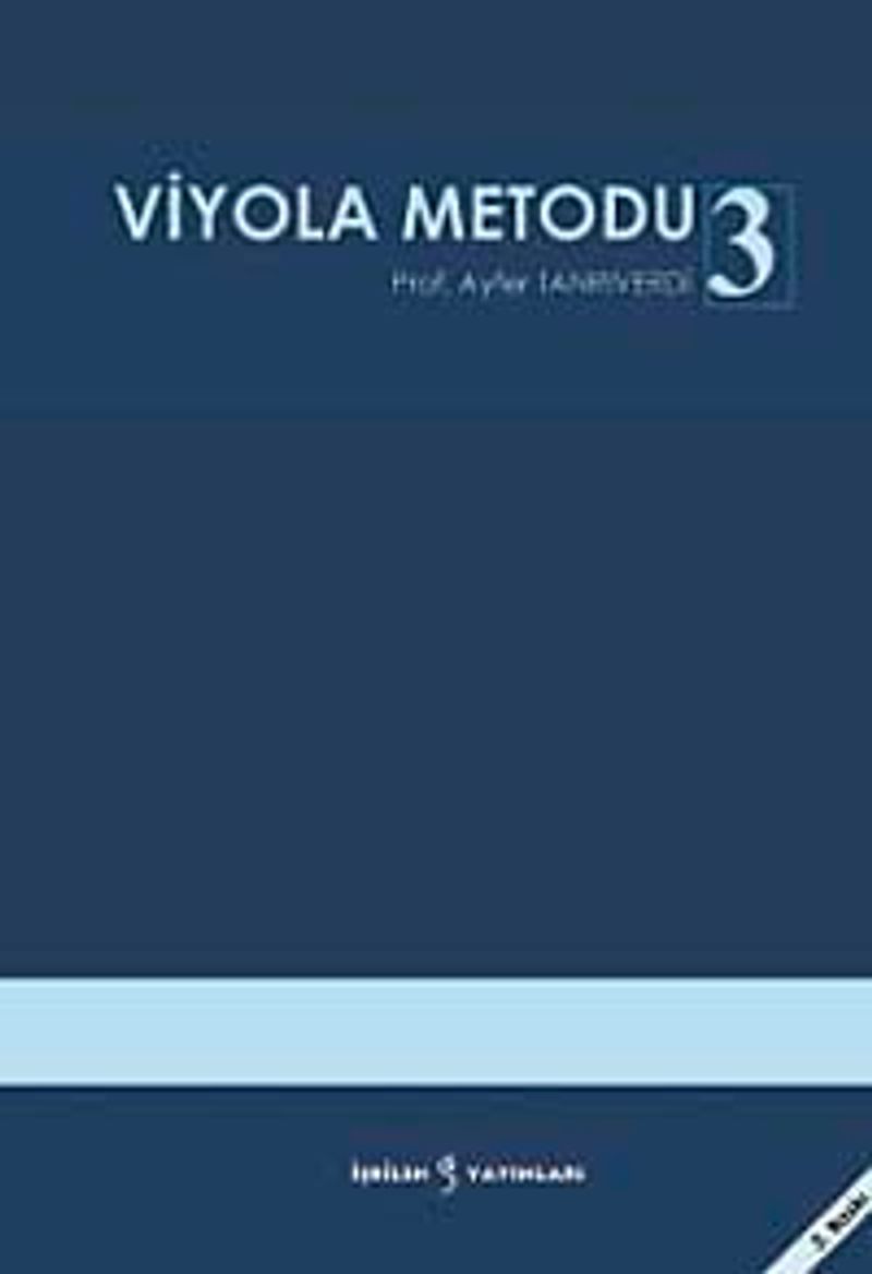 Viyola Metodu 3 kitap kapağı