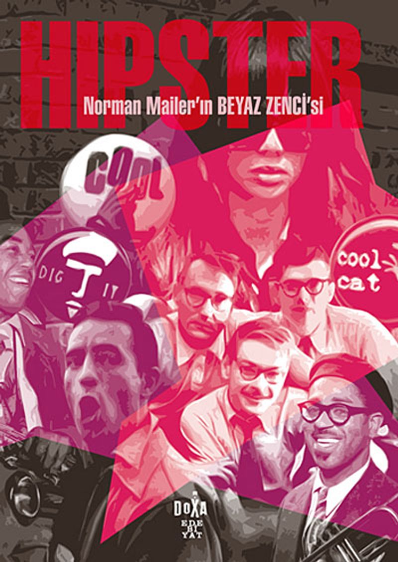 Hipster - Norman Mailer'in Beyaz Zenci'si kitap kapağı