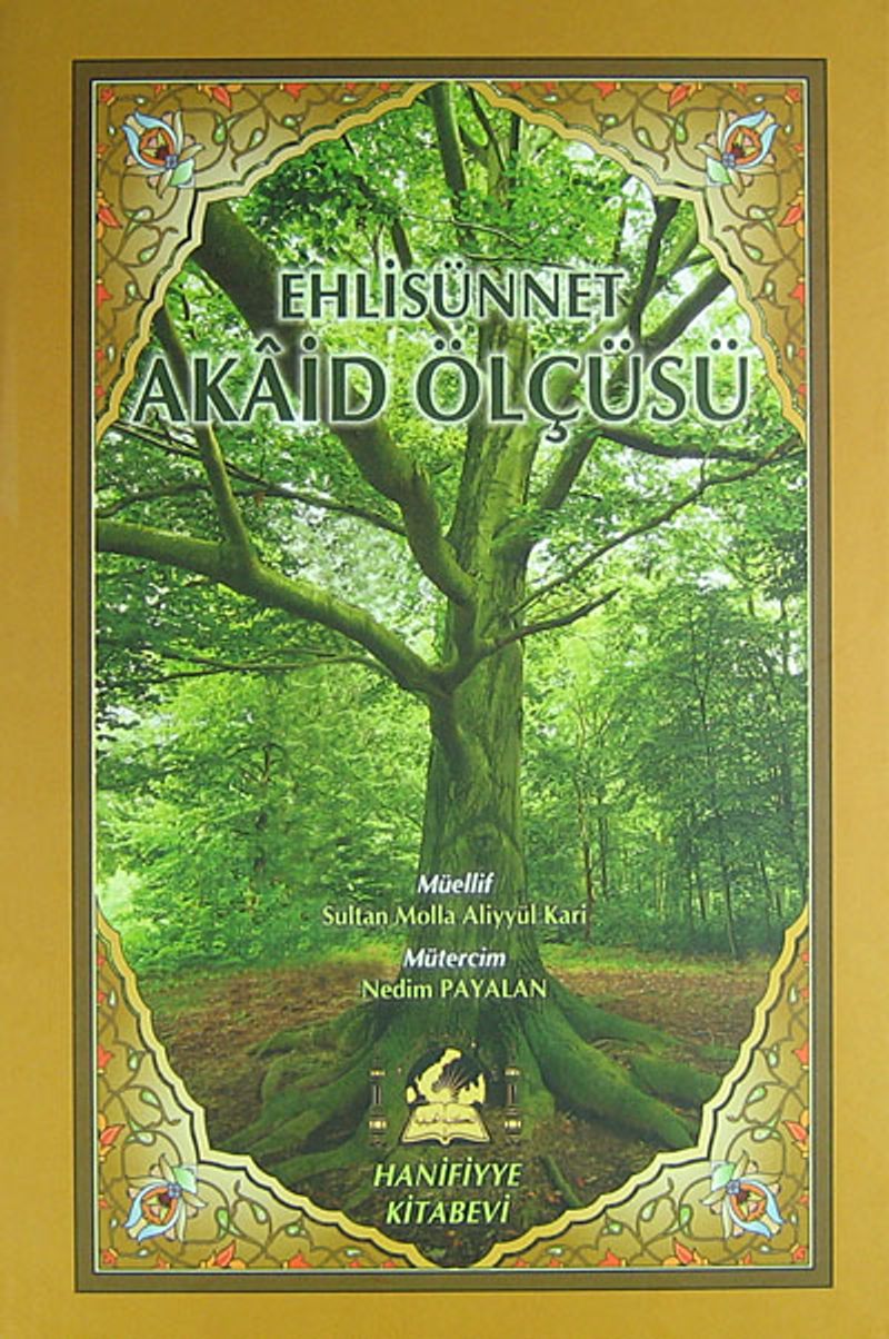 Ehlisünnet Akaid Ölçüsü kitap kapağı