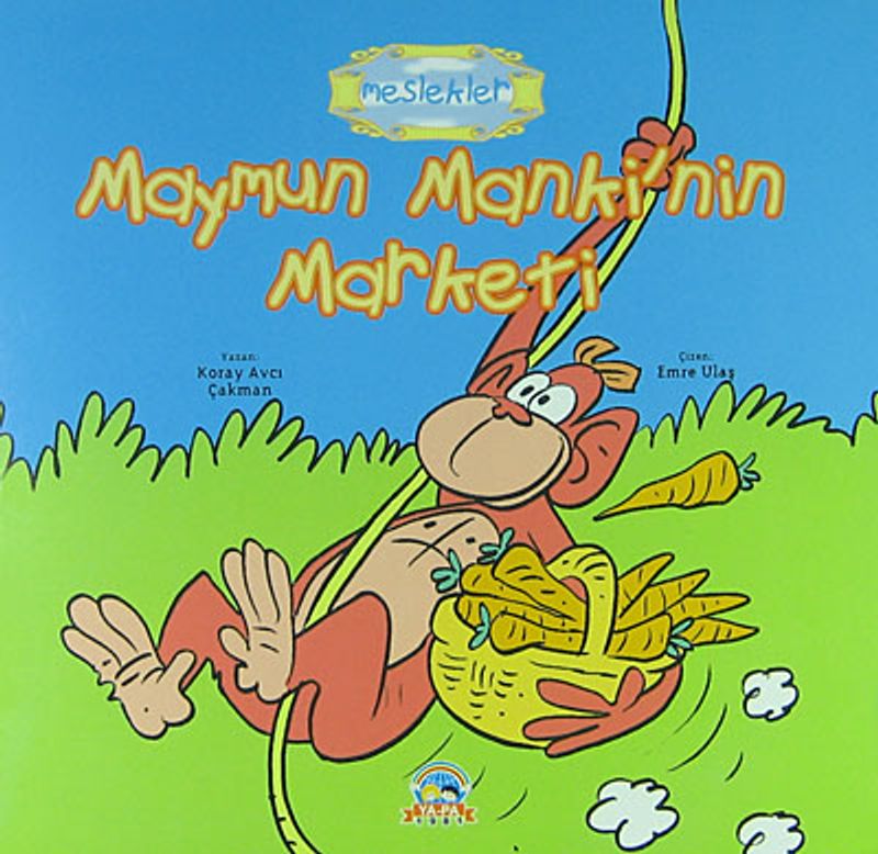 Maymun Manki'nin Marketi kitap kapağı