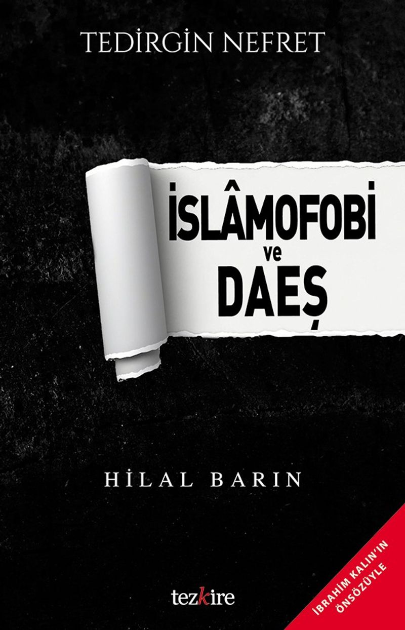 İslamofobi ve Daeş Tedirgin Nefret kitap kapağı