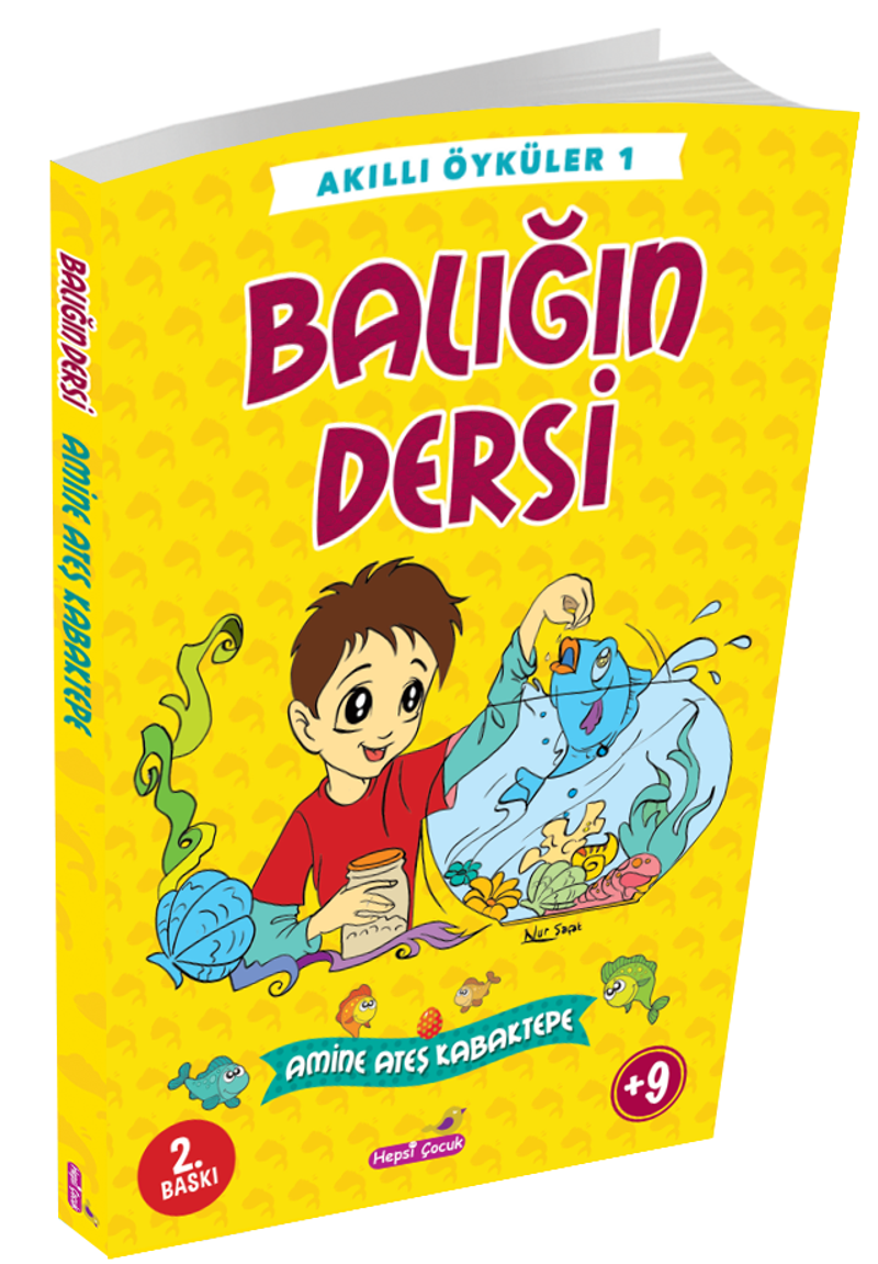 Balığın Dersi / Akıllı Öyküler 1 kitap kapağı