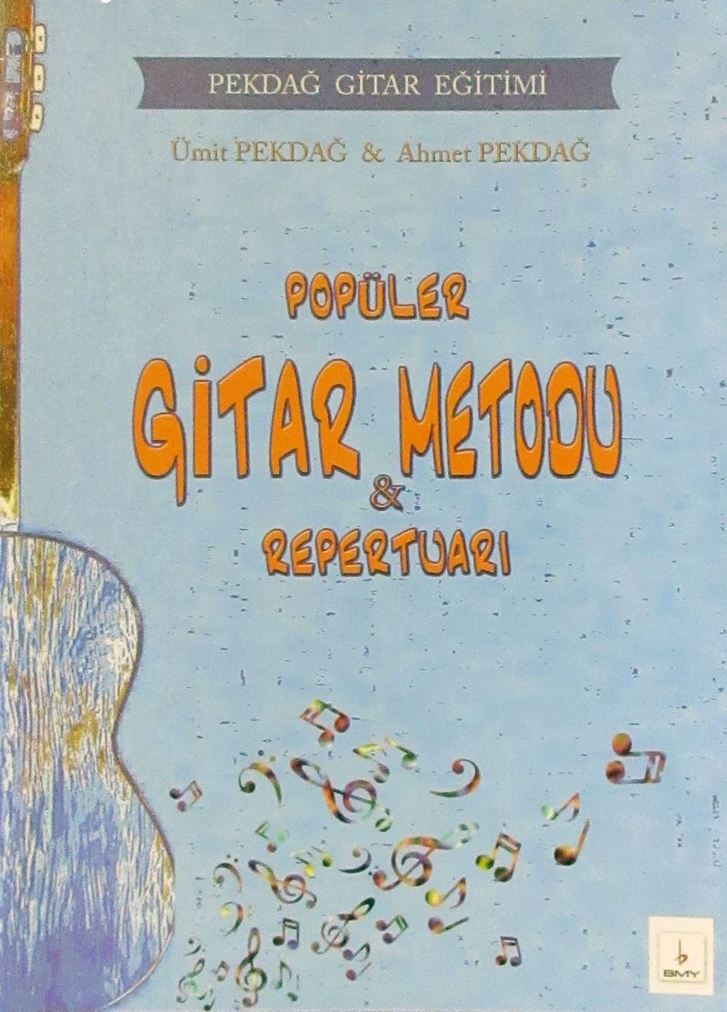 Popüler Gitar Metodu - Repertuarı kitap kapağı