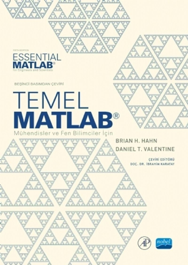 Temel Matlab kitap kapağı