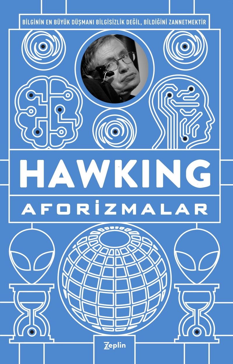 Aforizmalar / Hawking kitap kapağı