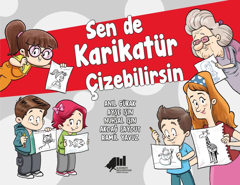 Sen de Karikatür Çizebilirsin kitap kapağı