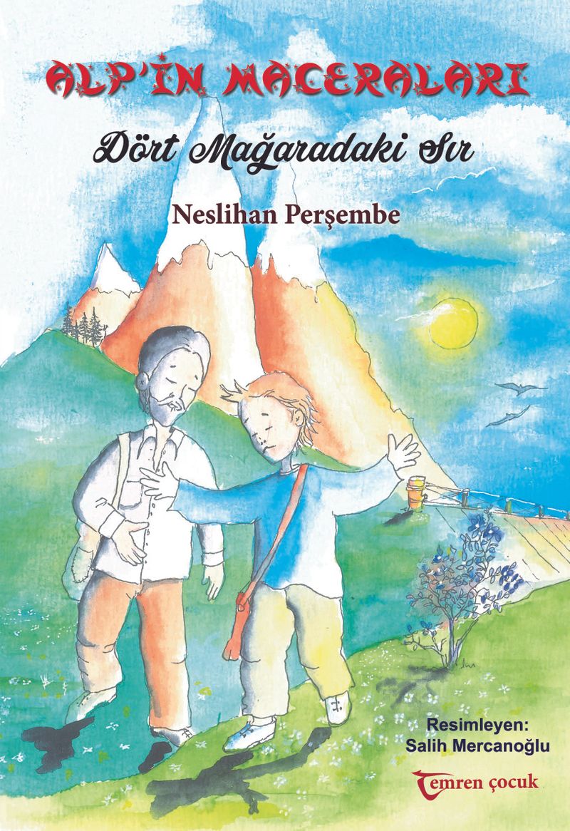 Alp'in Maceraları / Dört Mağaradaki Su kitap kapağı