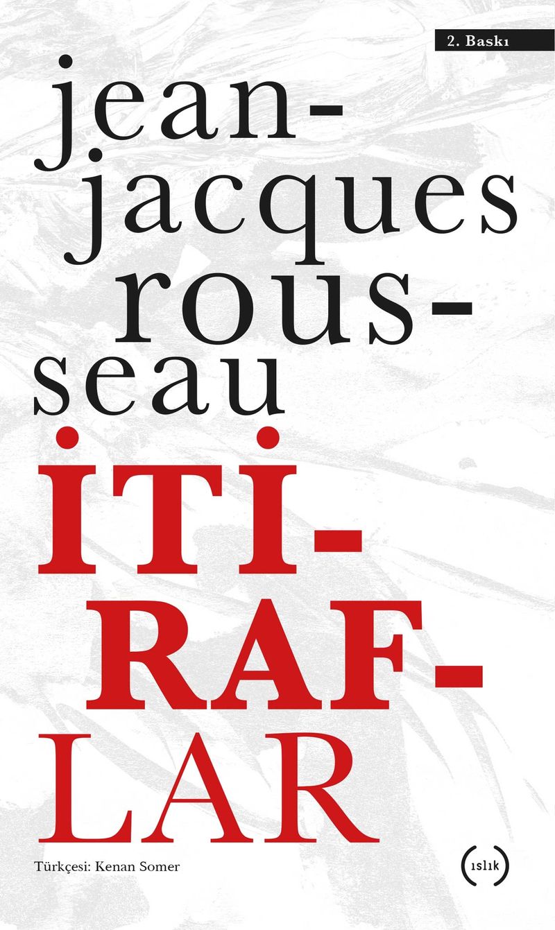 İtiraflar kitap kapağı