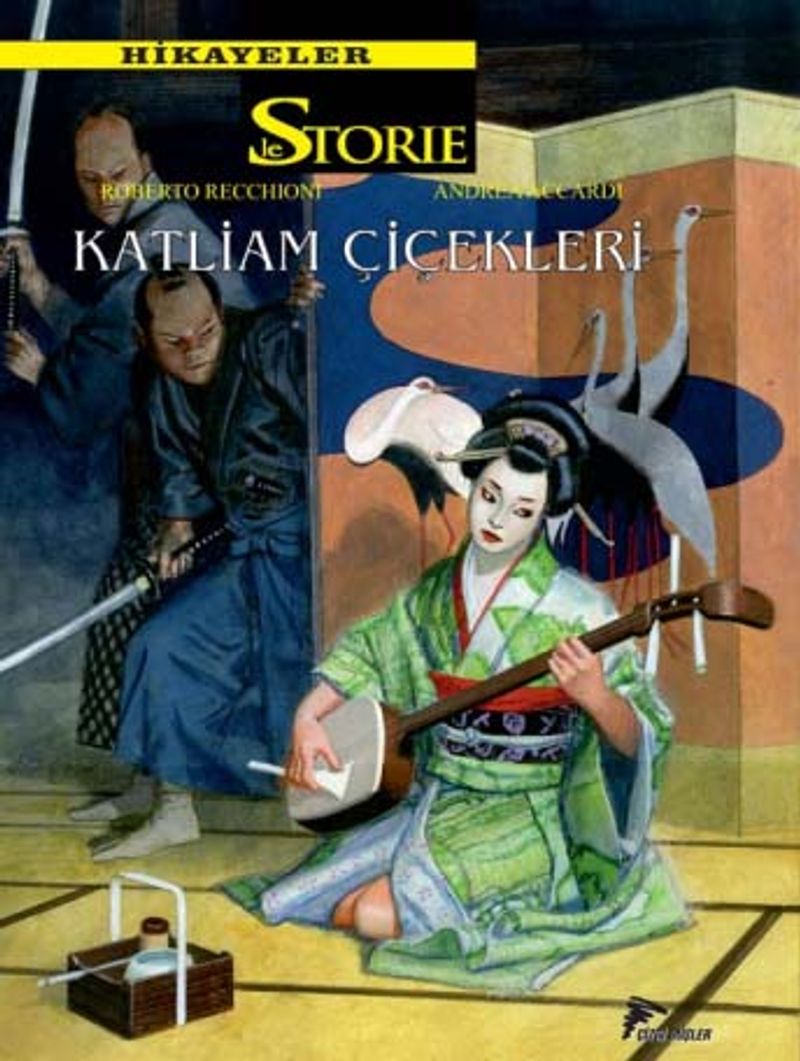 Le Storie Hikayeler 8 Katliam Çiçekleri kitap kapağı