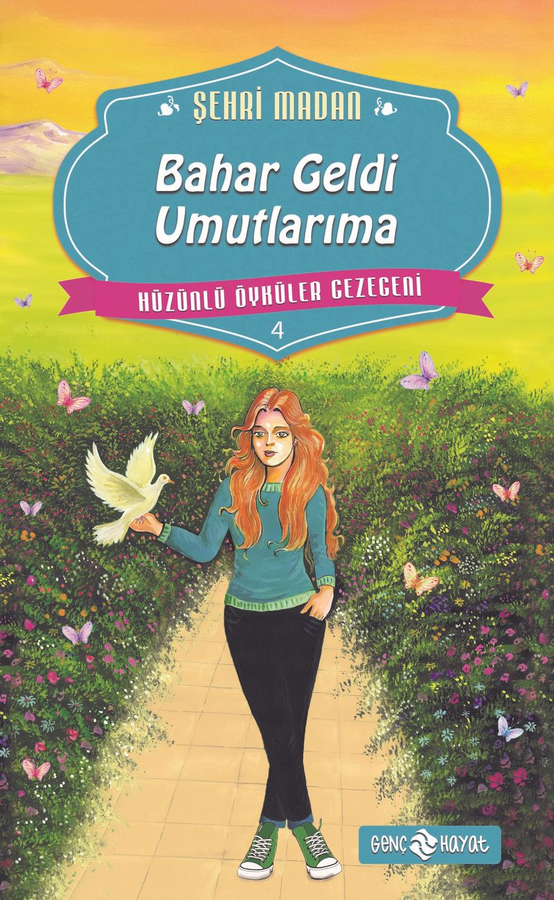 Bahar Geldi Umutlarıma / Hüzünlü Öyküler Gezegeni 4 kitap kapağı