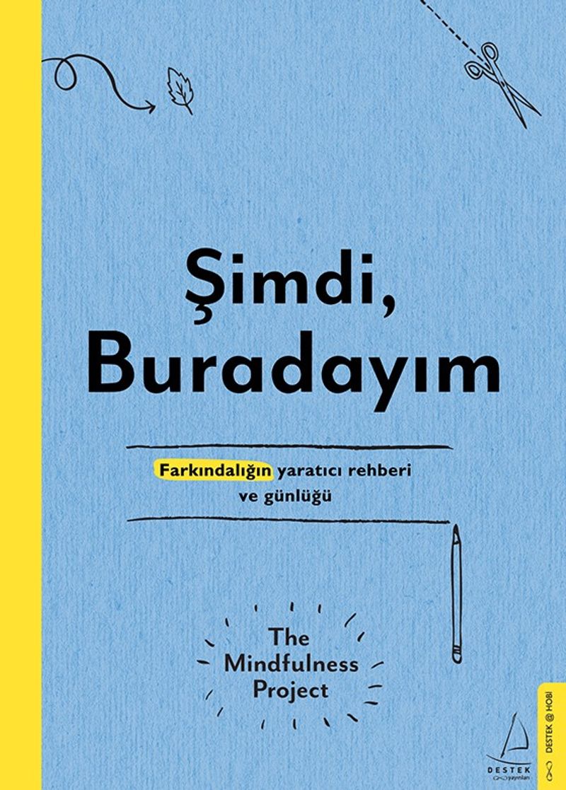 Şimdi, Buradayım kitap kapağı