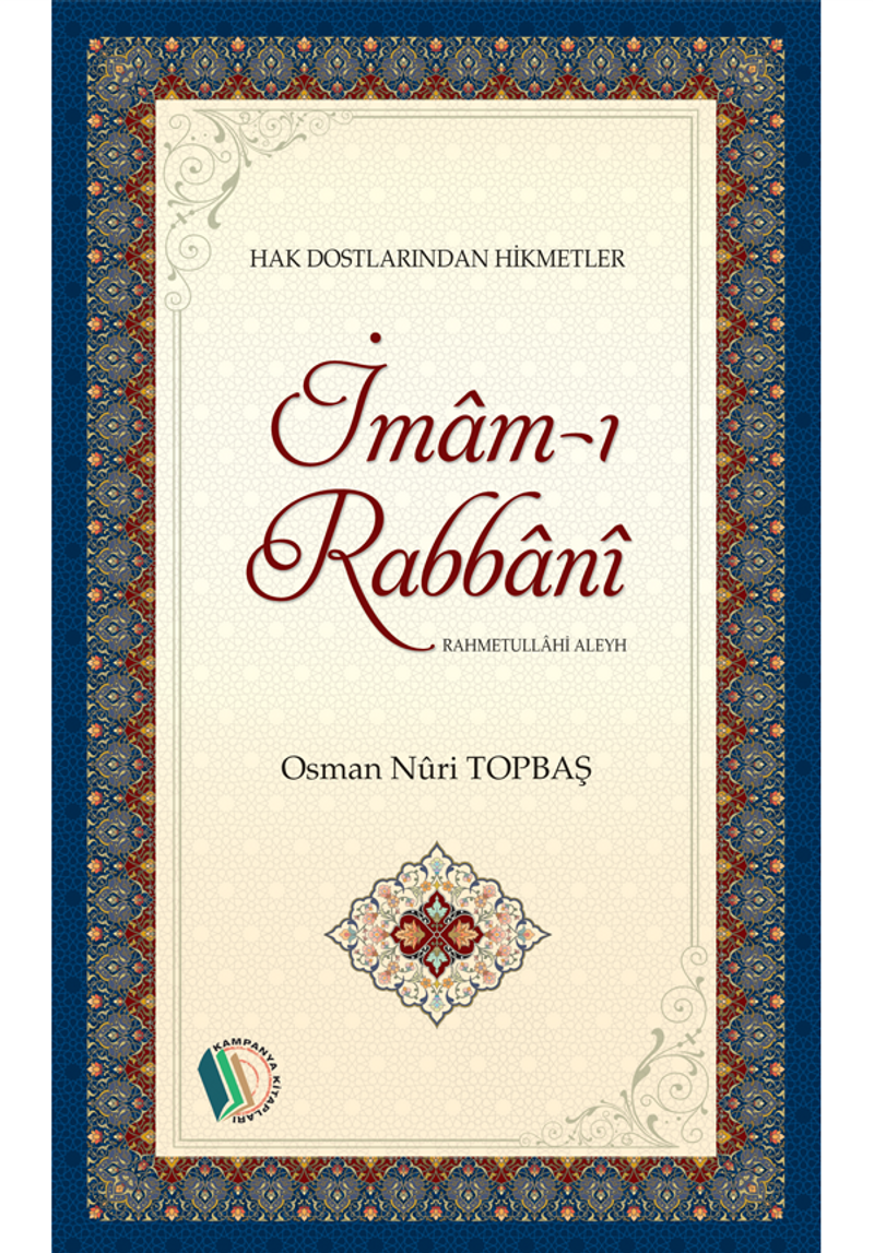 İmam-ı Rabbani (r.a.) kitap kapağı