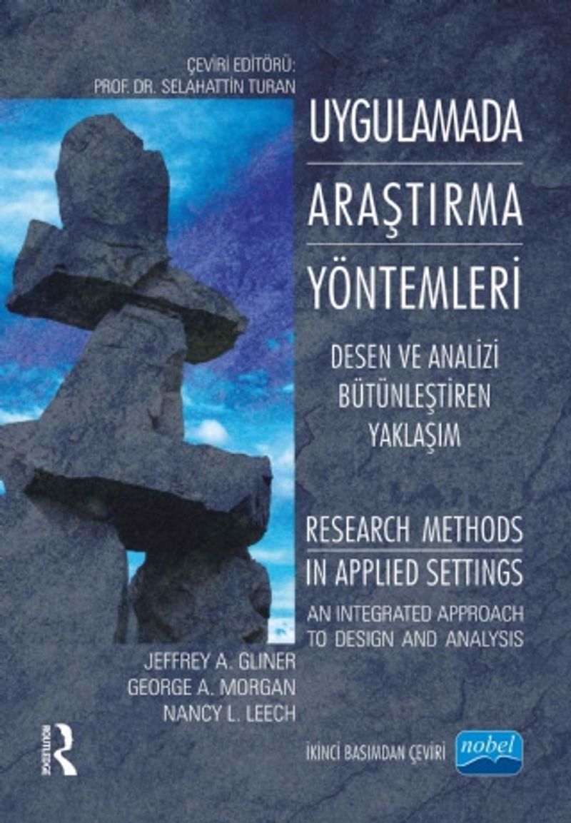 Uygulamada Araştırma Yöntemleri Desen ve Analizi Bütünleştiren Yaklaşım kitap kapağı