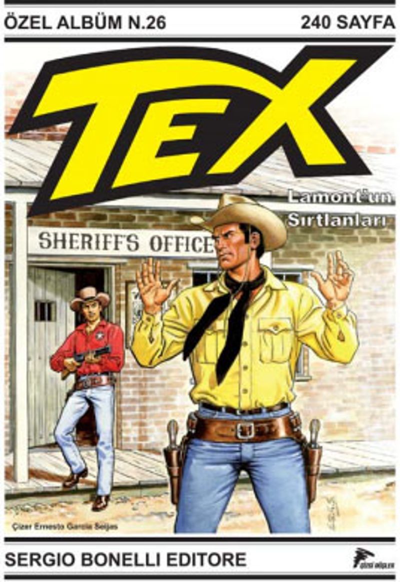 Tex Özel Seri 2 / Lamont'un Sırtlanları kitap kapağı