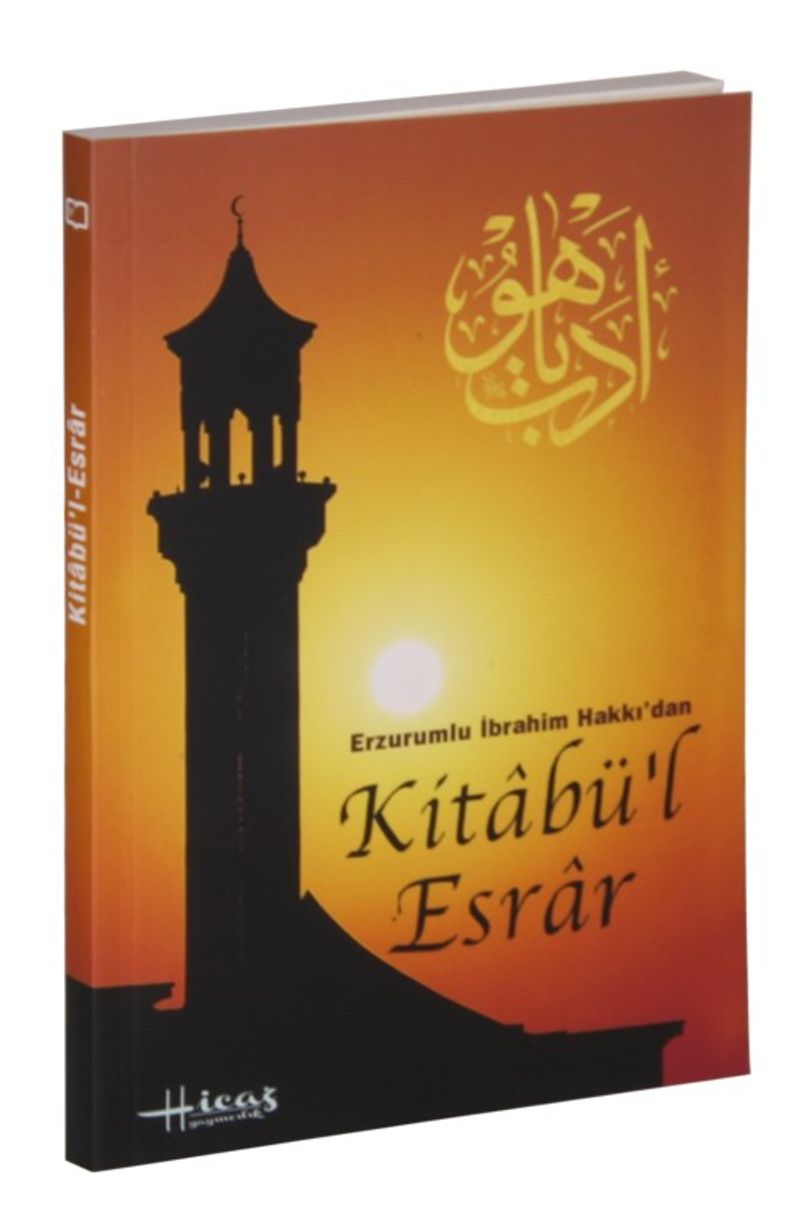 Erzurumlu İbrahim Hakkı'dan Kitabü'l Esrar kitap kapağı