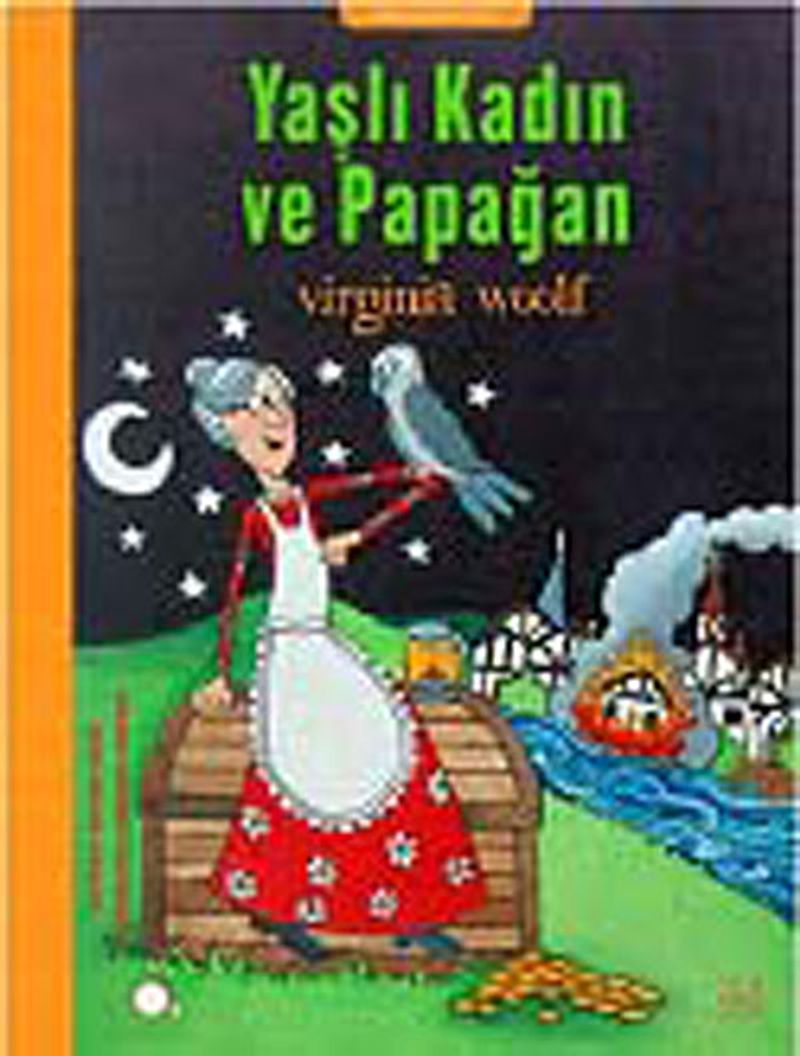 Yaşlı Kadın ve Papağan kitap kapağı