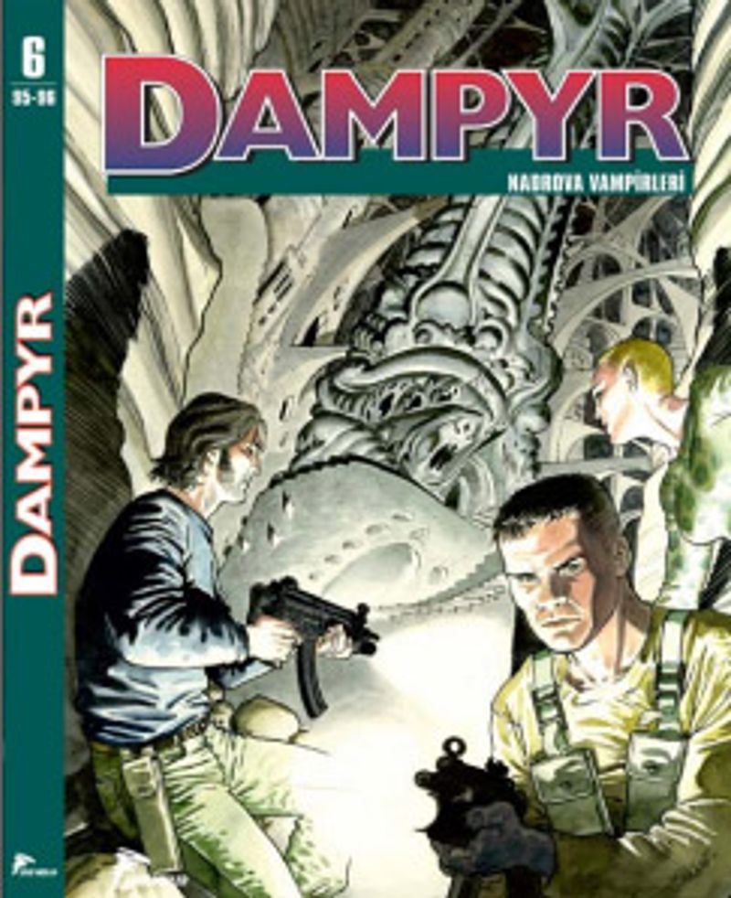 Dampyr 6 / Nadrova Vampirleri - Kabuslar Kapısı kitap kapağı