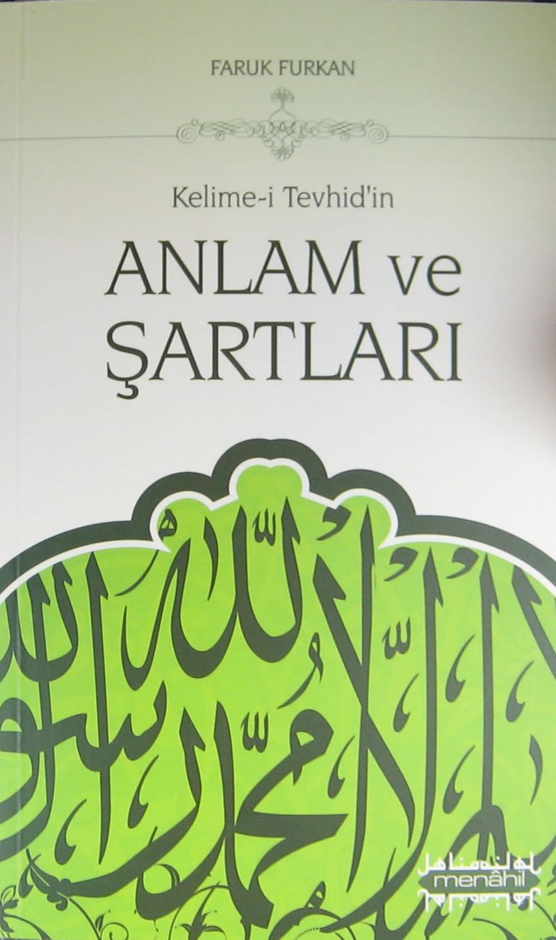 Kelime-i Tevhid'in Anlam ve Şartları kitap kapağı