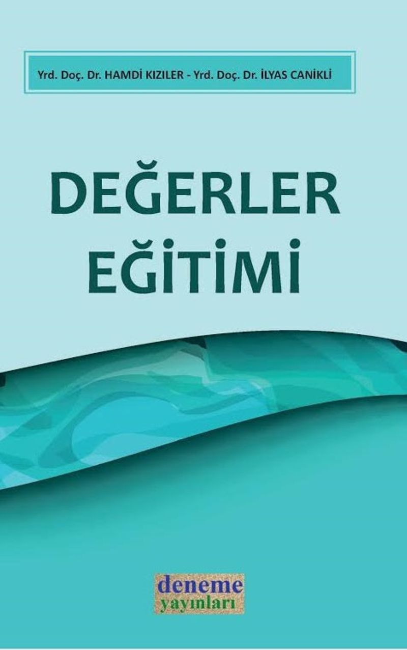Değerler Eğitimi kitap kapağı