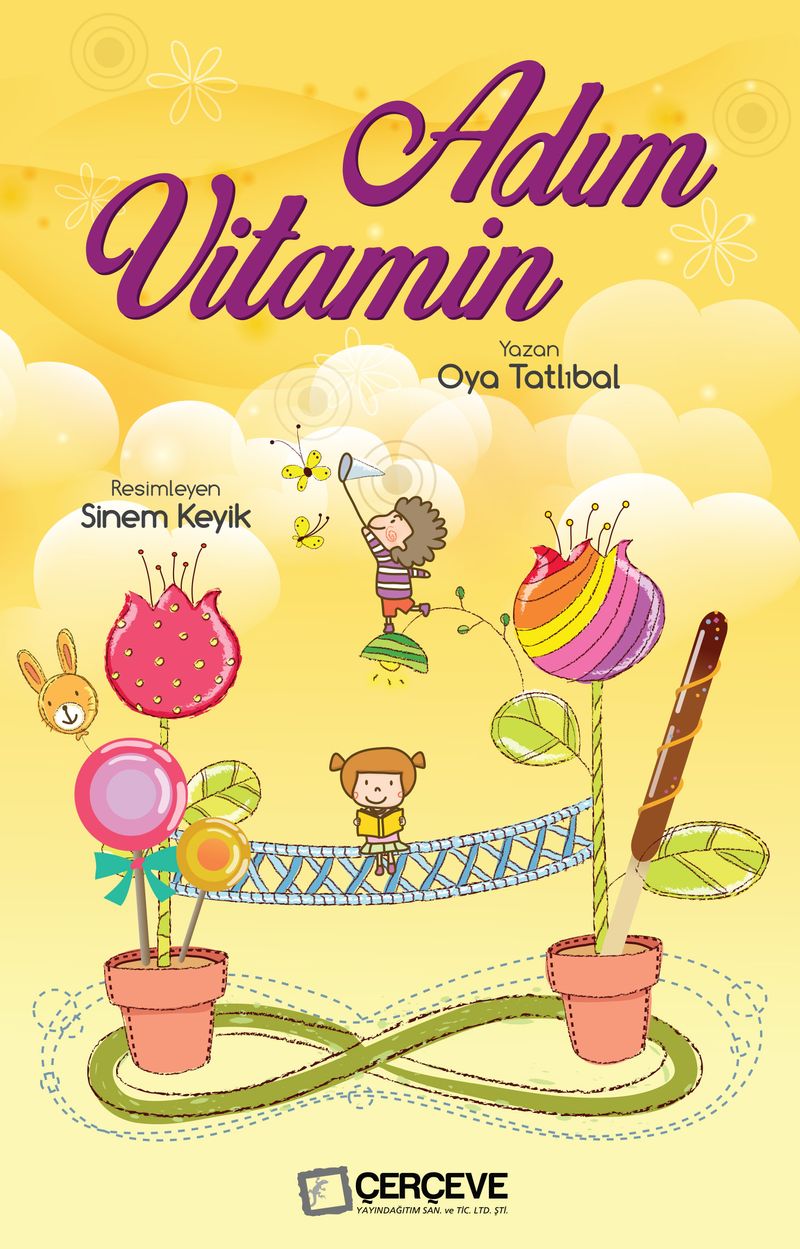 Adım Vitamin kitap kapağı