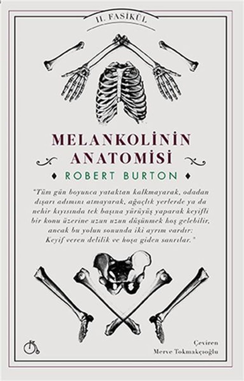 Melankolinin Anatomisi II. Fasikül kitap kapağı