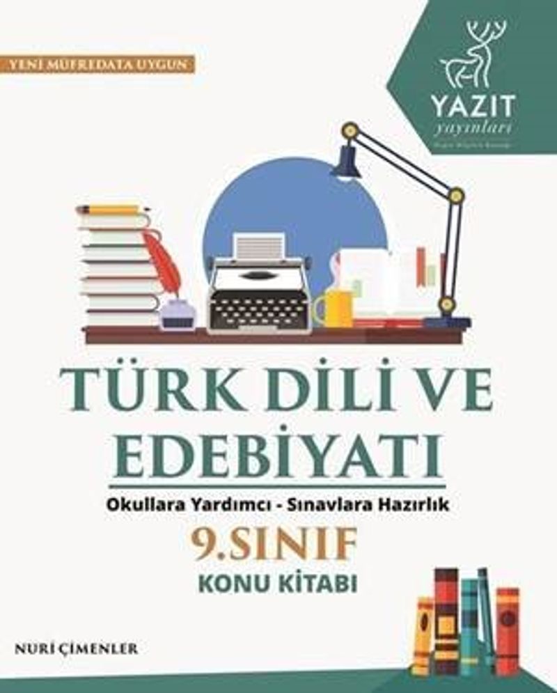 9. Sınıf Türk Dili ve Edebiyatı Konu Kitabı kitap kapağı