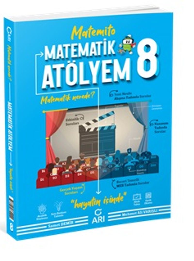 8. Sınıf Matemito Akıllı Matematik Atölyem kitap kapağı