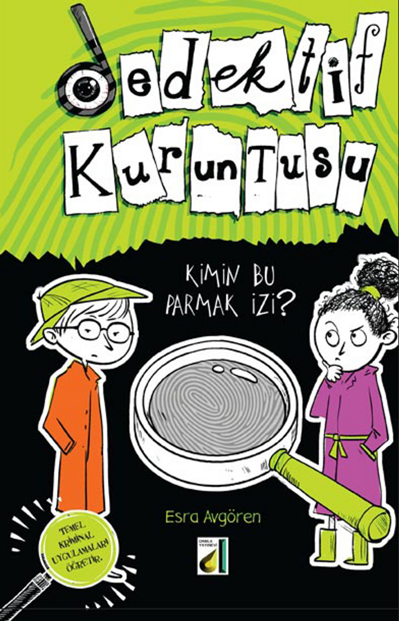 Dedektif Kuruntusu 1 / Kimin Bu Parmak İzi? kitap kapağı