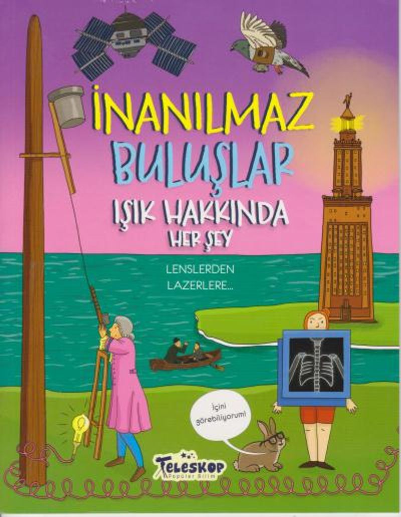 İnanılmaz Buluşlar / Işık Hakkında Her Şey kitap kapağı