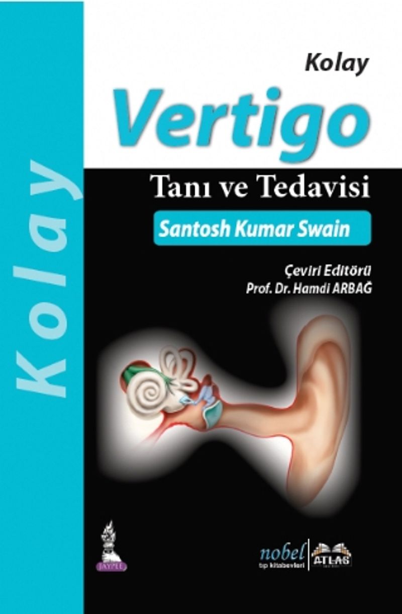Kolay Vertigo Tanı Tedavi ve Vaka Örnekleriyle kitap kapağı