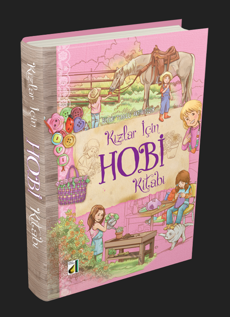Kızlar İçin Hobi Kitabı kitap kapağı
