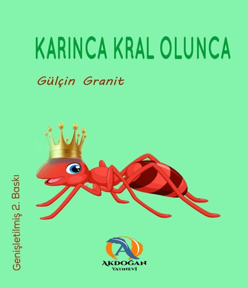 Karınca Kral Olunca kitap kapağı