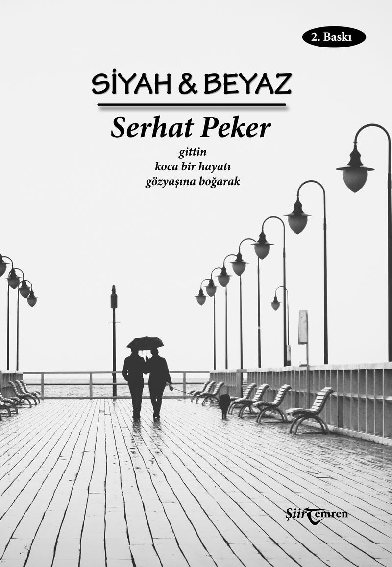 Siyah Beyaz kitap kapağı