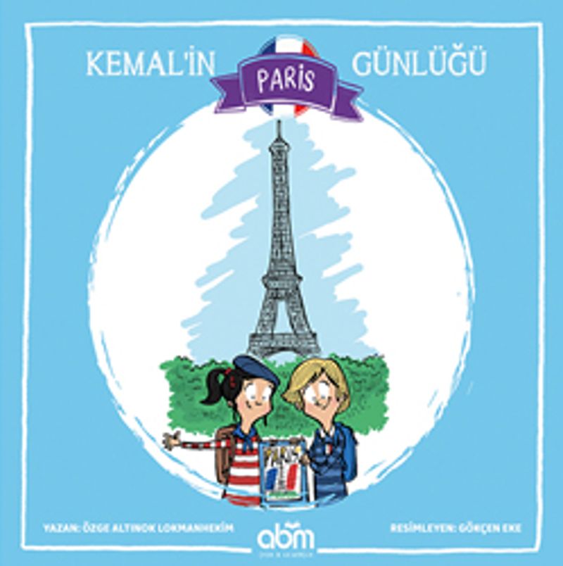Kemal'in Paris Günlüğü kitap kapağı