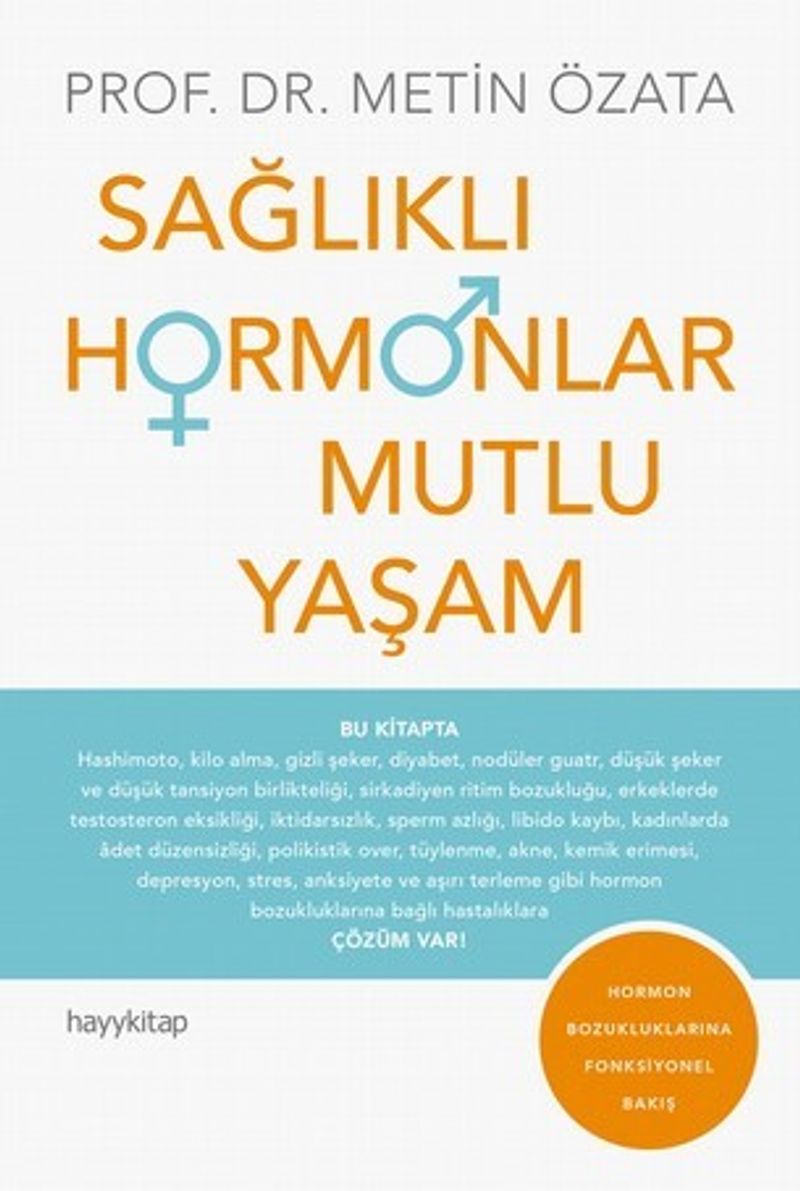 Sağlıklı Hormonlar Mutlu Yaşam kitap kapağı