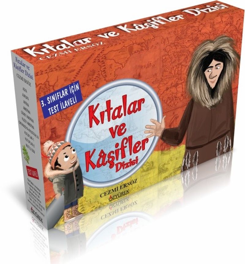 Kıtalar ve Kaşifler Dizisi kitap kapağı