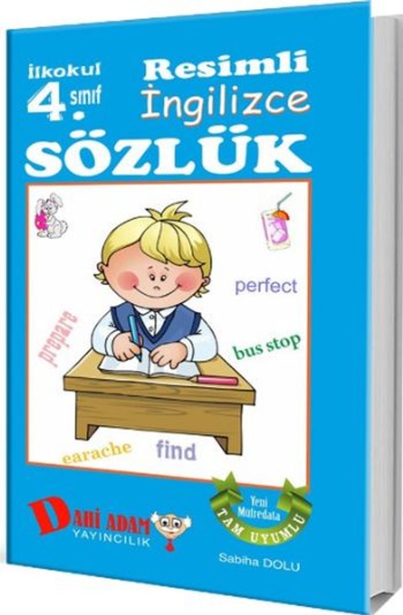 4. Sınıf Resimli İngilizce Sözlük kitap kapağı