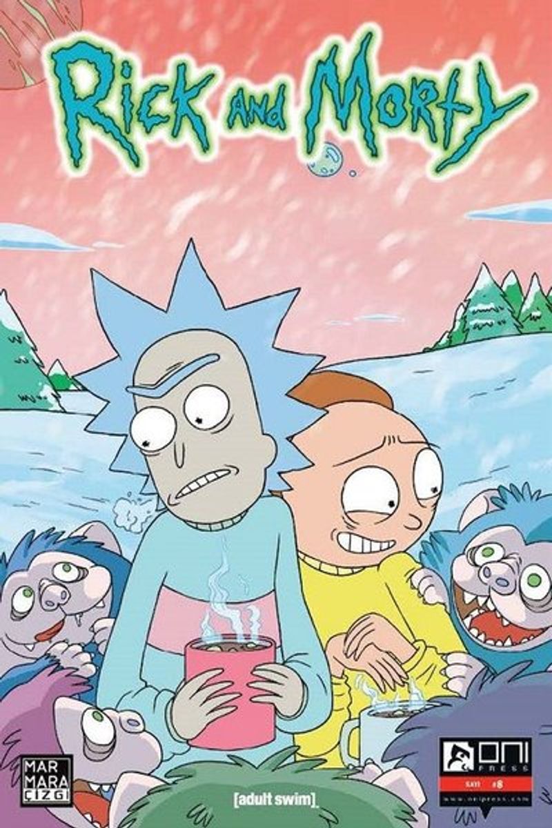 Rick and Morty 8 kitap kapağı