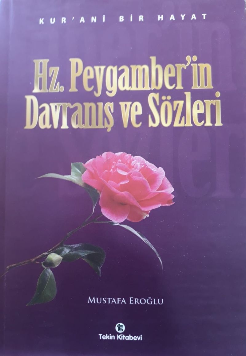 Hz.Peygamberin Davranış ve Sözleri kitap kapağı