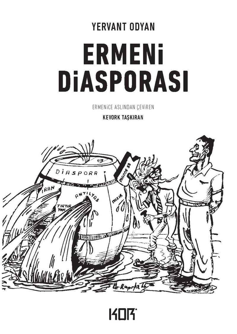 Ermeni Diasporası kitap kapağı