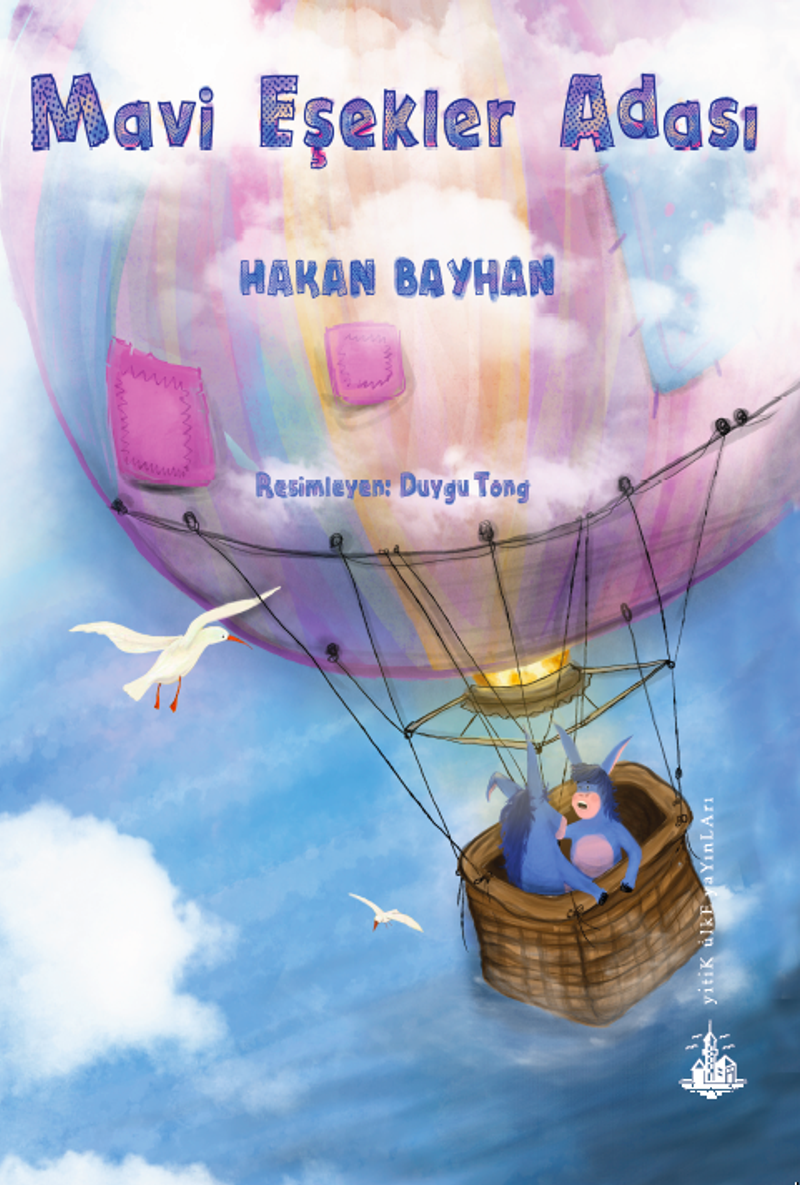 Mavi Eşekler Adası kitap kapağı